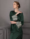 BAJU KURUNG KEDAH MODEN AERI (EMERALD GREEN)